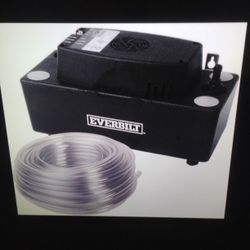 New Everbilt HVAC Pump 120v Condensate Pump With Hose 