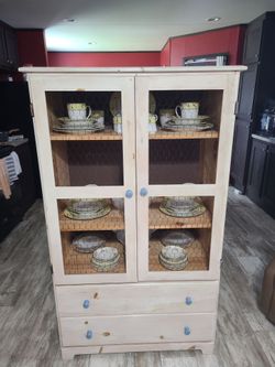Farmhouse kitchen hutch