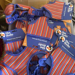 45 Striped Dog Large Size  Harness 22-26 Inch 