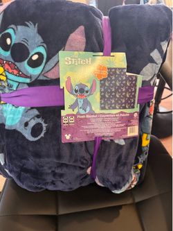 New Disney Stitch Queen Blanket