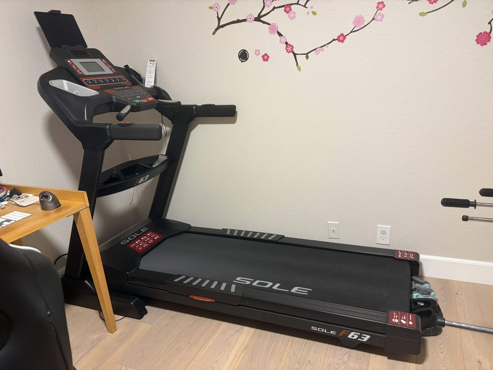 Almost Brand New Treadmill SOLE F63