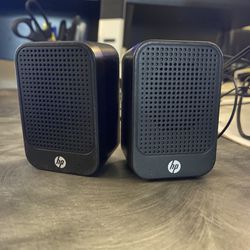 HP LCD Mini Speakers HSTNN-SS01 Perfect For Laptop Computer 
