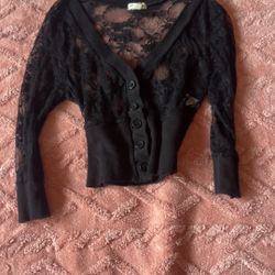 Lace Cardigan  Vintage/ Y2k