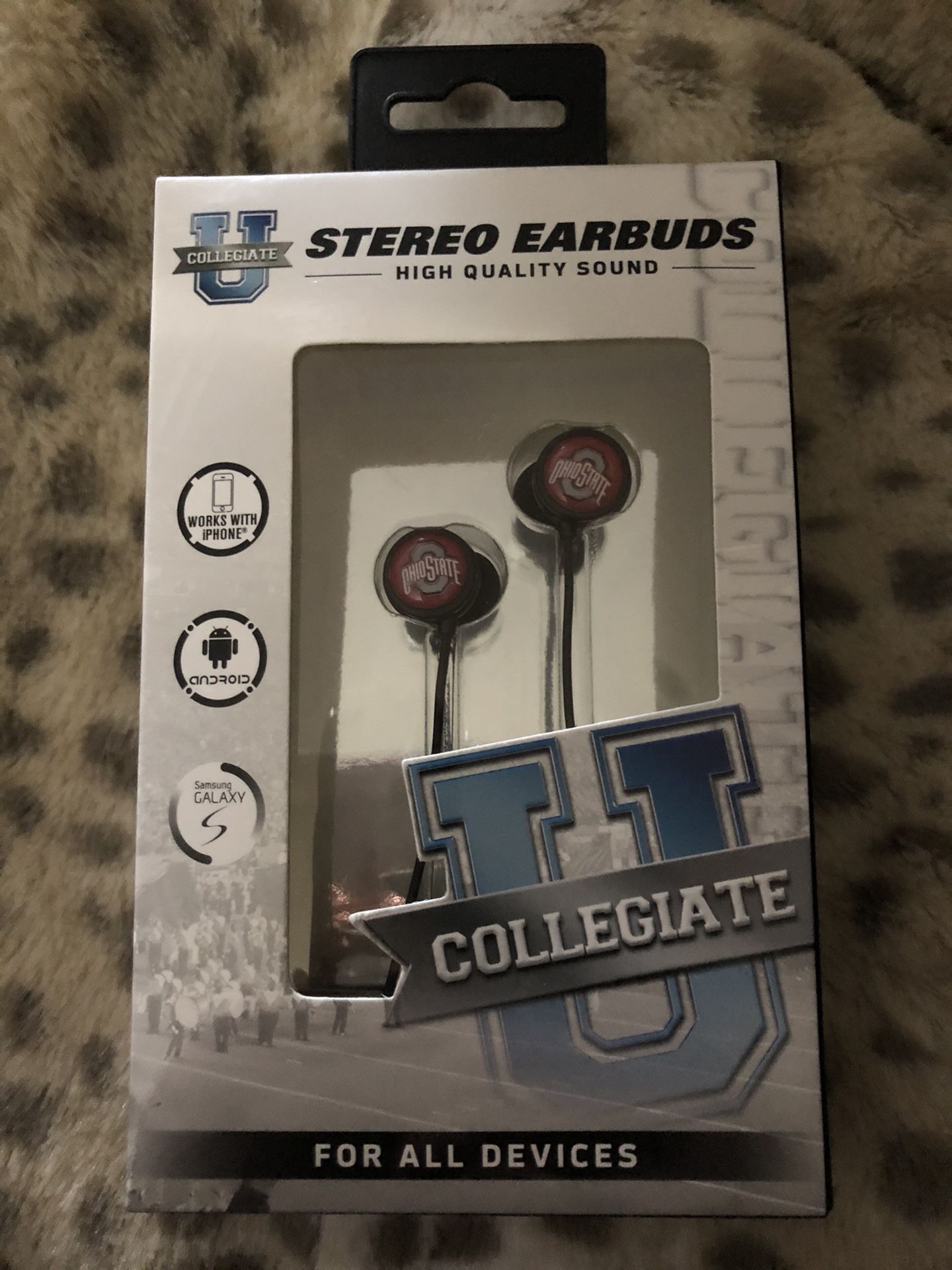 Ohio State Stereo Ear Buds