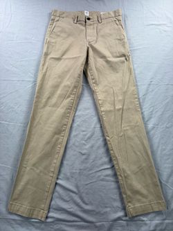 GAP Khakis Pants Men’s 29x32 Beige Straight Leg Stretch Chino Classic Fit