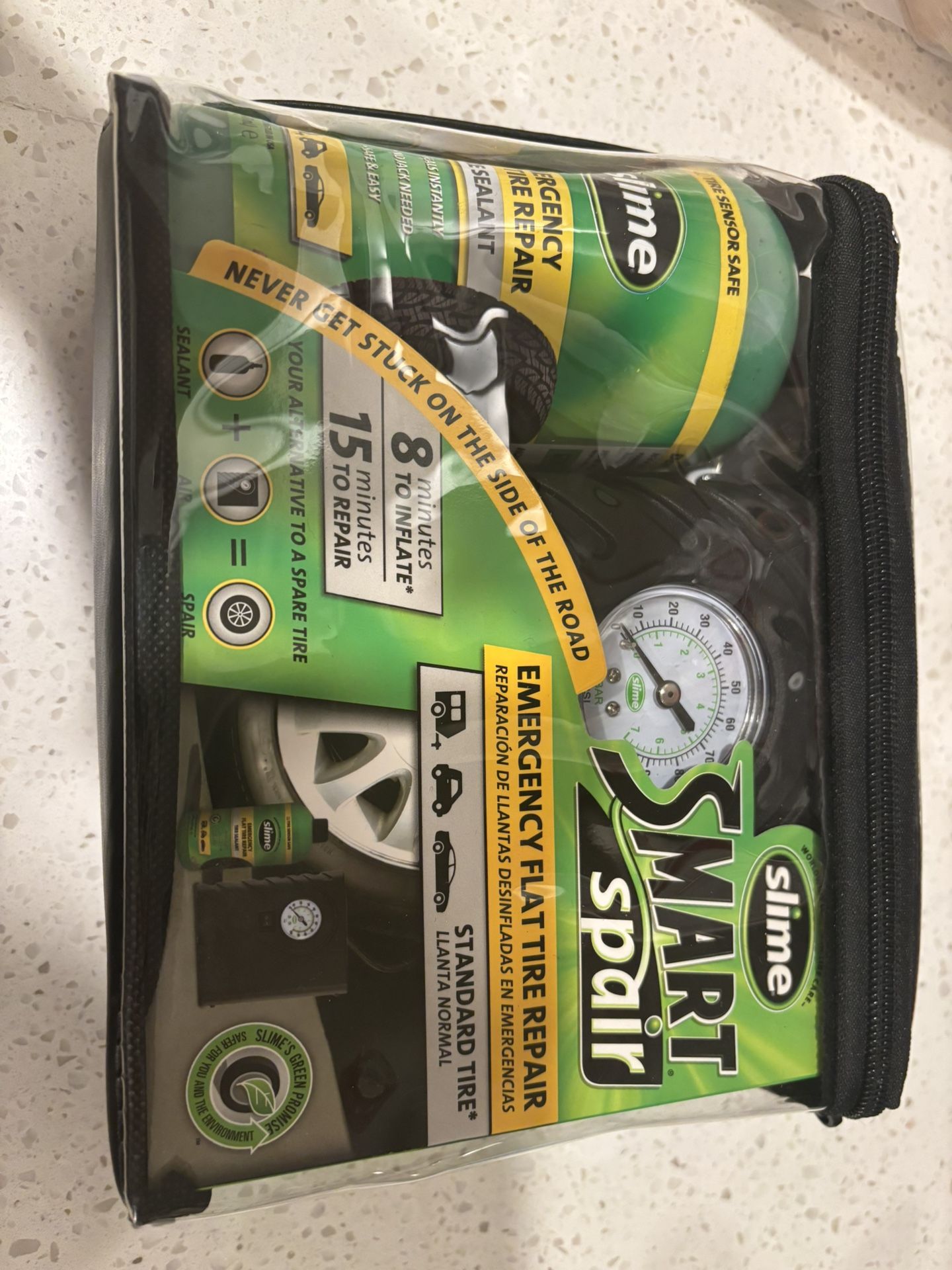 Slime Smart Spare Tire Repair Kit