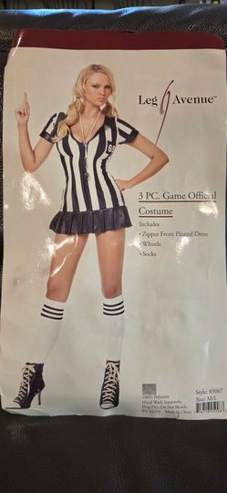 Costume- Sexy Game Official/Referee (Med/Lg)