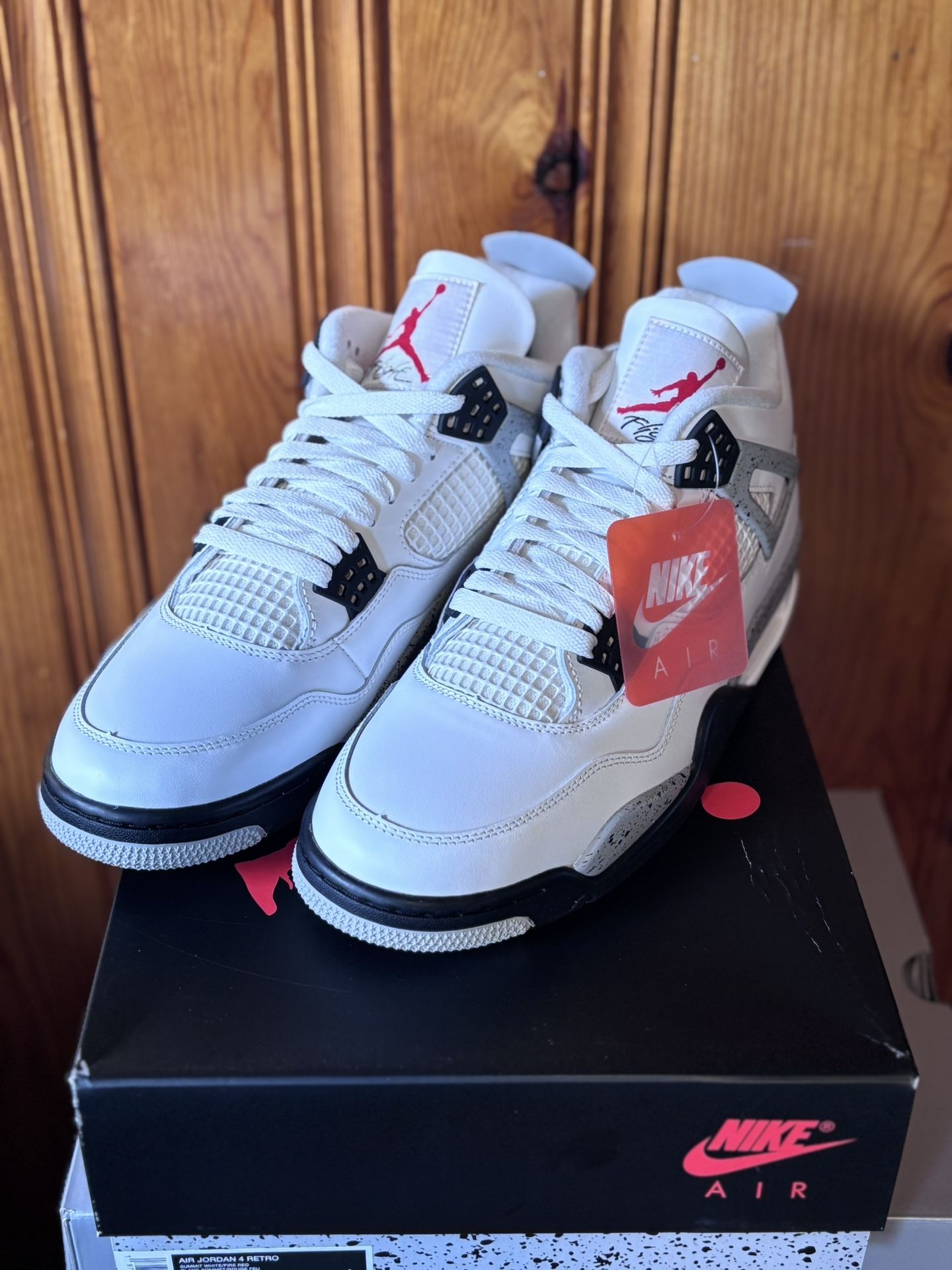Jordan 4 White Cement 2025