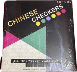 Chinese Checkers Wooden Classic Board Game
