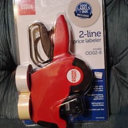 Office Depot 2-line Price Labeler