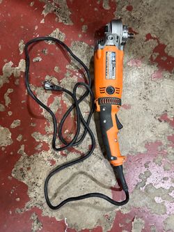 Ridgid 15 amp 7-9” grinder only asking $85 (financing available)