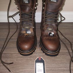 Cody James Men's 8 "Decimator Work Boots - Soft Toe