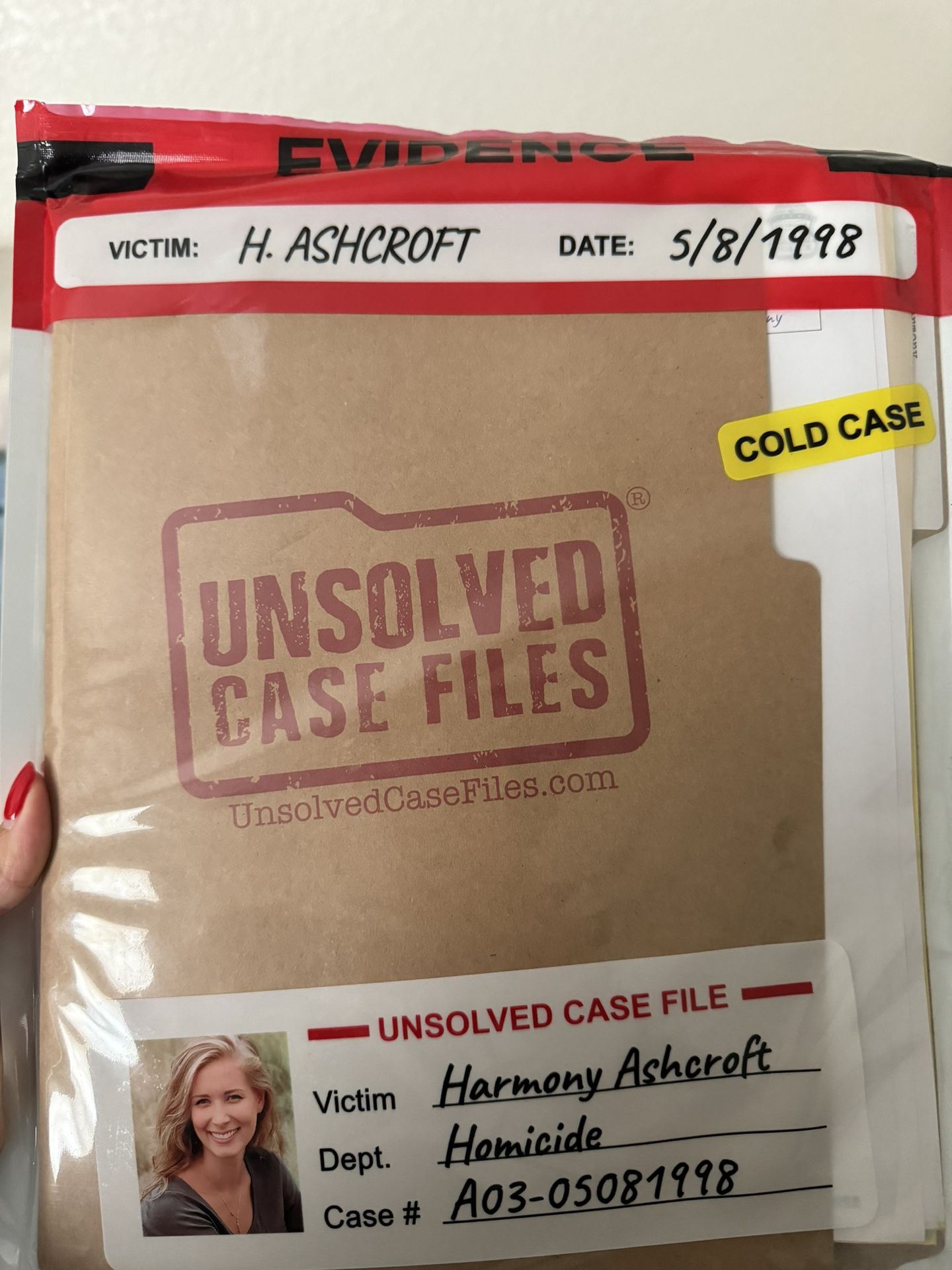 Unsolved Case Files - Harmony Ashcroft