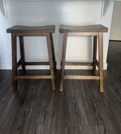 Wooden Brown Barstool