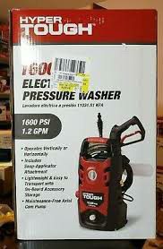 1600 psi 1.2 gpm HYPER TOUGH brand pressure washer for sale