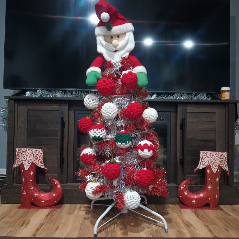 Homemade Crochet Ornaments 