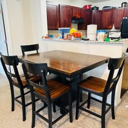 Dining Table With 4 Chairs