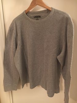 LL Bean men’s XL gray long sleeved shirt, 100% cotton