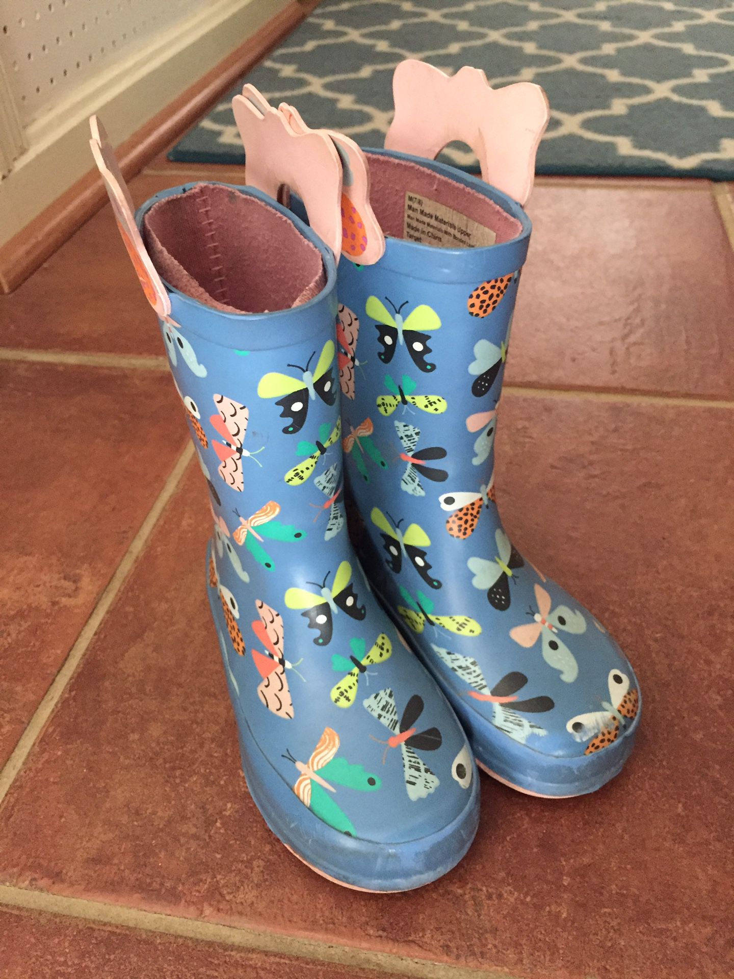 Preschooler rain boots size 7/8