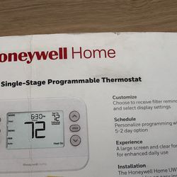 Honeywell Home X2P Programmable Thermostat RTH20B New