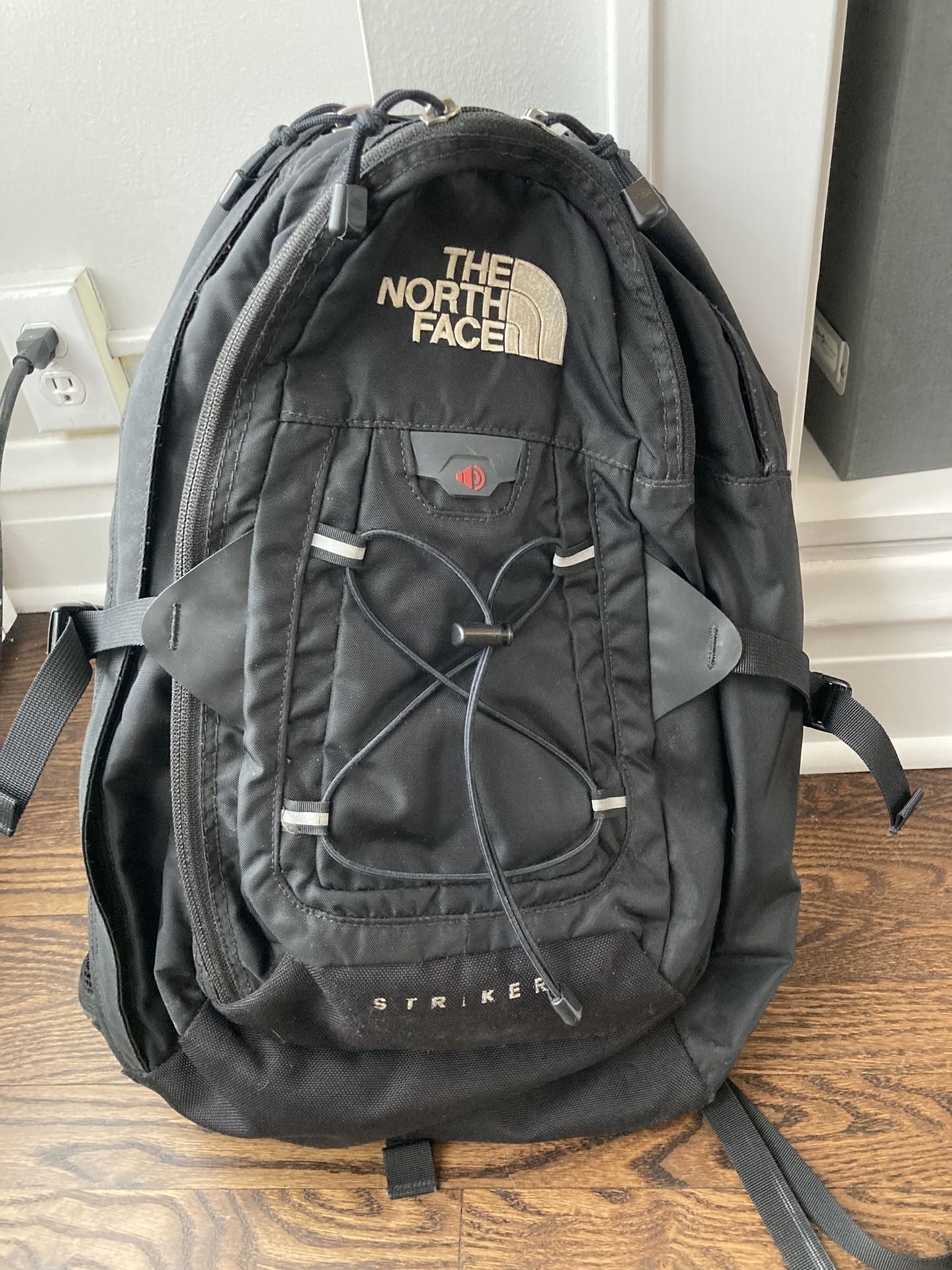 North Face Striker sling backpack, black