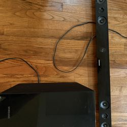 Samsung Sound Bar With Subwoofer