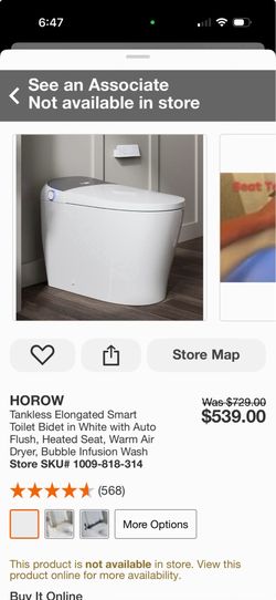Smart toilet Horow