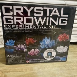 4M Crystal Growing Science Model Kit with 7 Experiments