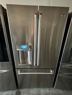 GE Stainless Steel French Door Fridge with Water Dispenser