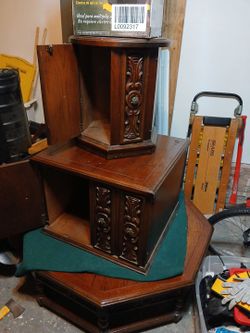 Coffee table and 2 end tables