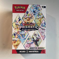 Prismatic Evolution Booster Bundle