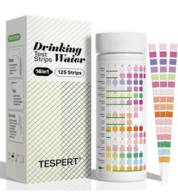 Brand New, 16-in-1 Water Test Strips 125ct Fast Home Water Testing Kit