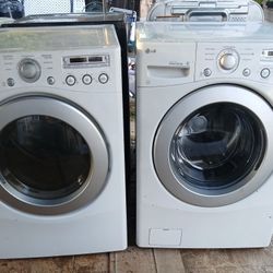 Washer And Dryer LG Everything Works 2 Months Warranty Delivery Installation Available 