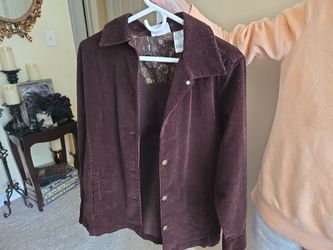 Brown corduroy jacket