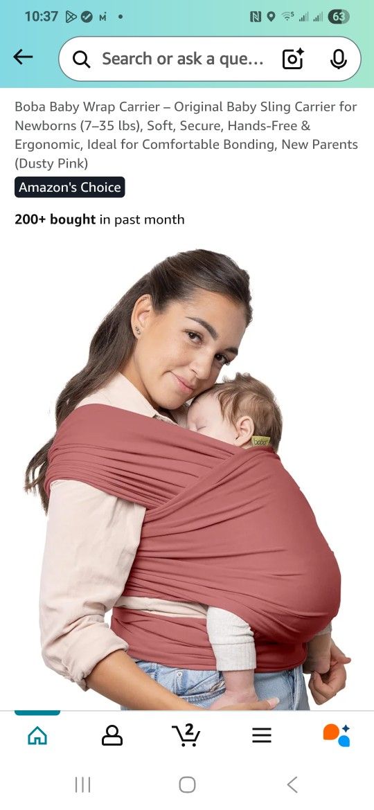 Boba Wrap Carrier-Sling