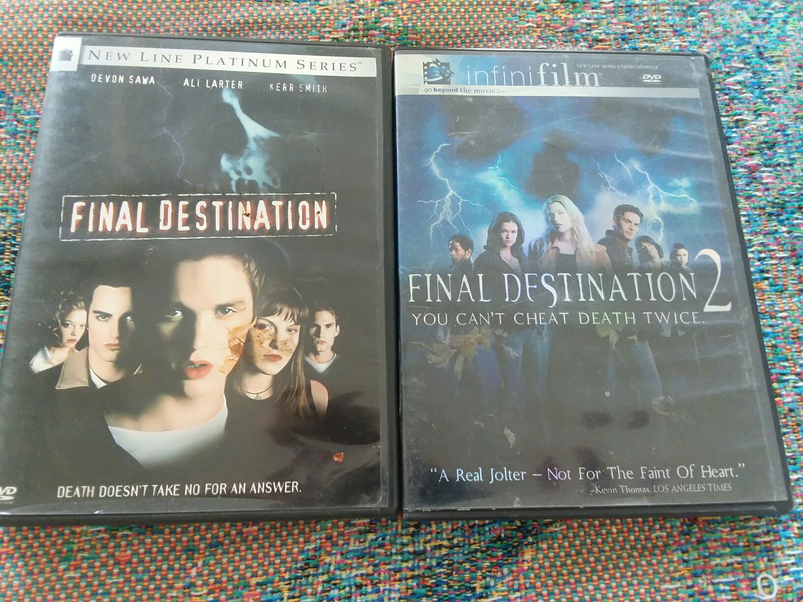 Dvd Set - Final Destination 1 & 2
