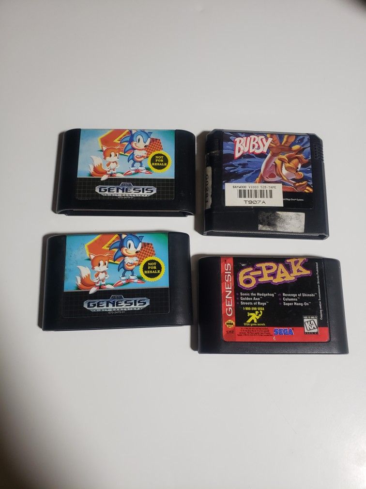Sega Genesis Game Lot