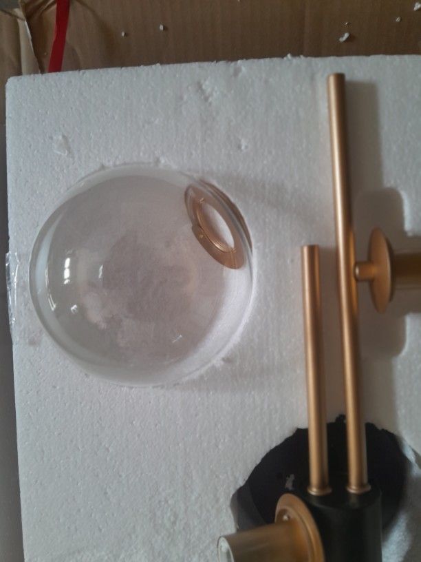 Lyner 30" Wide Black and Champagne Gold 3- Light Bath Light