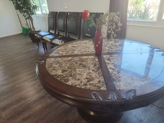 Ding table 4 chairs  $75