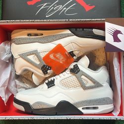 Air Jordan 4 Retro 'White Cement Reimagined’