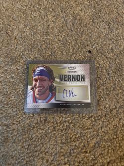 Conner Vernon autograph card