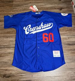 Headgear Classics Nipsey Hussle Crenshaw Dodgers Baseball Jersey Sz M