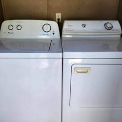Amana Washer and Maytag Dryer