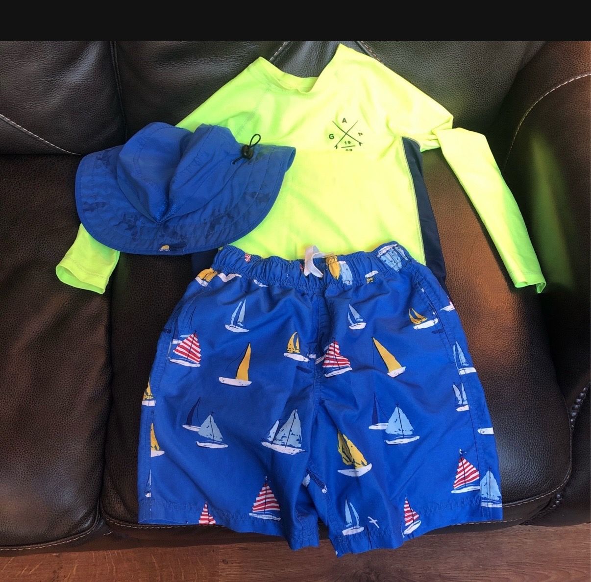 Boys summer swimming set