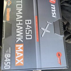 Brand New MSI B450 Tomahawk MAX Motherboard!