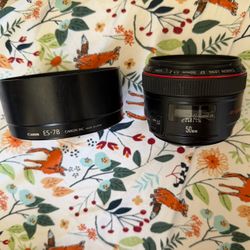 Canon Lense EF 50mm 1:1.2 L USM
