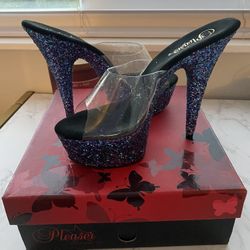 Pleaser Glitter Heels