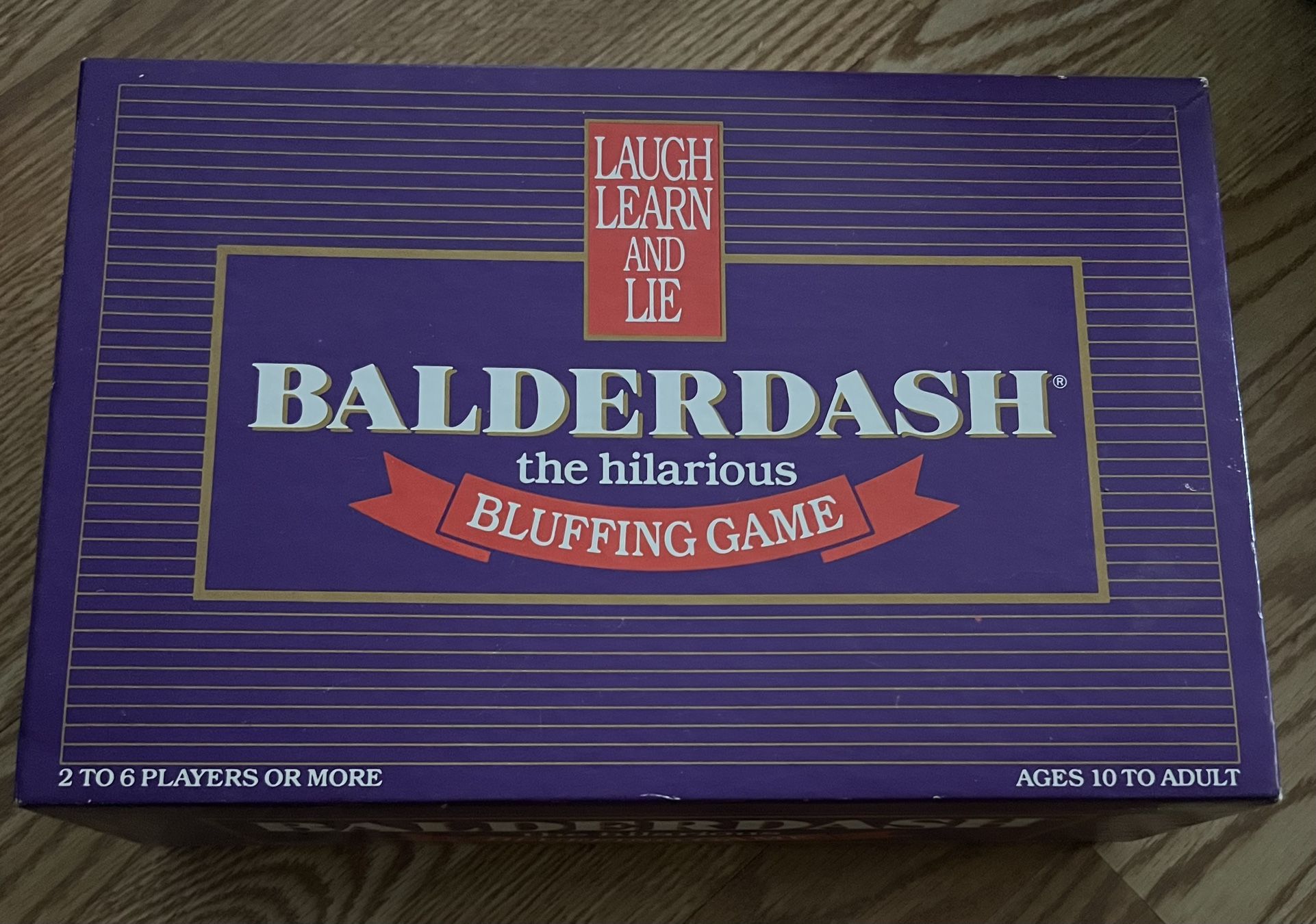 Balderdash Vintage Board Game 