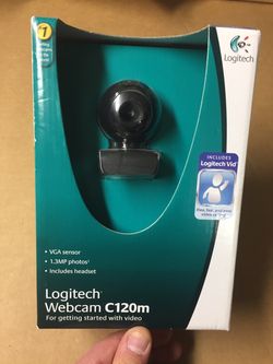 Logitech laptop webcam