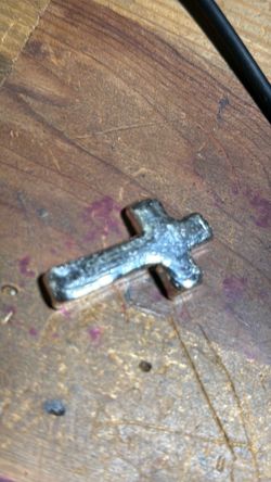 .999 silver cross
